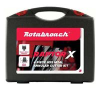 Rotabroach 6 Piece Raptor X Mag Drill Hole Cutter Set