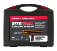 Rotabroach Site H3RO 3 Piece Step Reamer Kit