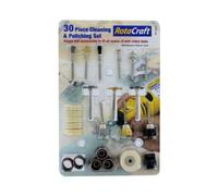 Rotacraft 30 Piece Cleaning & Polishing set,Grey