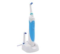 ROTADENT PROCARE Professional Rotary Electric Toothbrush with Rotating Round Head, Dock Charger, 2 Brush Heads, Rechargeable Electric Toothbrush for Adults, 1 Year Warranty