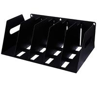 Rotadex 5-Section Lever Arch Filing Rack Black LAR5Black