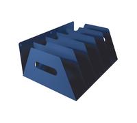 Rotadex 5-Section Lever Arch Filing Rack Blue LAR5Blue