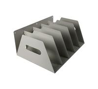 Rotadex Smoke White 5 Section Lever Arch Filing Rack LAR5