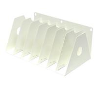 Rotadex Wall Rack A4 7 Ring Binders Steel Grey 36.8 x 22.2 x 16.2 cm