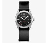 Rotary 1895 Commando Field Black Leather Nato Watch GS05535/19