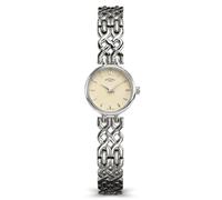 Rotary 1895 Women's White Dial Stainless Steel Bracelet Watch