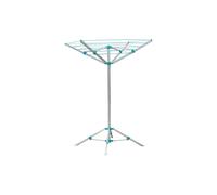 Rotary Airer-16M Portable 4 Arm JVL Silver 1 Pack
