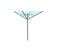 Jvl 4 Arm Powder Coated Steel Rotary Airer, 50 Metres