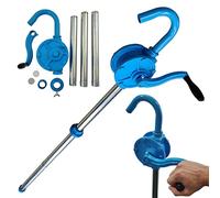 Rotary Barrel Pump - 205L Barrel Pump - Engine Oil - Hydraulic Oil - Diesel - Petrol - Fuel - Antifreeze - Self Priming - Easy Turning Crank - Not for Water or Corrosive Liquids
