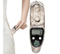 Rotary Bead Counter - Portable Digital Prayer Counter, Device | Meditation Counting Tool with Compass for Spiritual Practice, Mindfulness Relaxation,