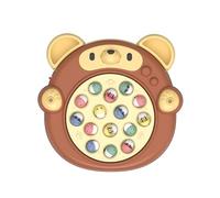Rotary Board Game Electric Fishing Toy PlaySet Cartoon Fish Toy Parent-Child Multi-player Toy Fishing Game