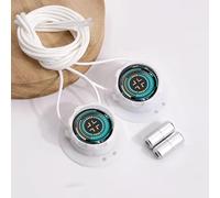 Rotary Buckle No Tie Shoelaces Elastic Quick Fastening for Adults Kids - Instantly Tighten & Loosen with Twist of a Dial
