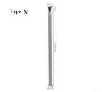 Rotary Burr 6x6x150mm Long Solid Carbide Double Cut Grinding Head for Precision Metal Engraving and Deburring Tools (N)
