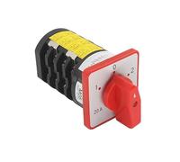 rotary cam changeover switch HZ5-20 M08 2 Position 380V 4KW 20A IDGTTLDF