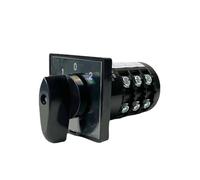 Rotary Cam Combination Switch HZ5B-20/3 Universal Changeover Switches 20A 3 Poles 3 Positon Control Dual Power