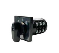 Rotary Cam Combination Switch HZ5B-20/3 Universal Changeover Switches 20A 3 Poles 3 Positon Control Dual Power