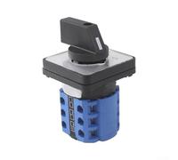 Rotary Cam Selector Changeover Switch,LW26-25 Series Changeover Cam Switch, 3 Poles 5 Positions Rotary Selector