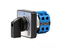 Rotary Cam Selector Switch 20A 3-Position AC440V | 3-position control, 20A current, AC440V/DC240V rating, clear panel markings, easy installation