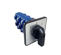 Rotary Cam Switch 16A 690V 3 Position 1-8 Poles Control Dual Power Changeover Interruptor LW39A-16 Series IDGTTLDF(6P)