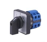 Rotary Cam Switch, 3 Positions 4 Terminals C04/2 Changeover Selector for LW26-20 Voltage 660V 20A Flame-Retardant Material Industrial Equipment