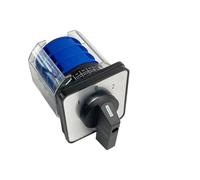 Rotary Cam Switch 660V 32A 3 Poles, Changeover Switch with Plastic Cover, LW26-32/3 for Electrical Control and Power Distribution