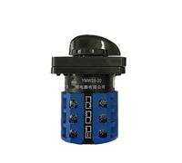 Rotary Cam Switch LW26-20 Changeover Rotaris Selector With Center OFF 1-0-2 Positions 3 Poles 48x48mm Panel YMW26-20/3 IDGTTLDF(Customize)