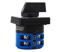 Rotary Cam Switch LW26-32D202/2, 16-Terminal 3-Position, 32A AC440V, Waterproof, for Electrical Control Systems, Customizable Wiring Layout