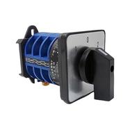 Rotary Cam Switch Rail Mounted 2/3/4/6/7 Position 32A 690V 3 Poles Changeover Gear Selector LW26-32 LW28 YMW26-32/3(0-5 -DIN)