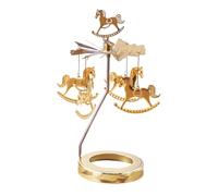 Rotary Candle Holder, Carousel Candle Holder, Rotating Tea Light Candle Holders, Metal Tea Light Candlestick for Home Decor Mom, Wedding