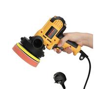 Rotary Car Polisher Buffer Waxing Machine 700W Car Polishers and Buffers Adjustable 6 Speeds Car Polishing Kit for Car Boat Floor DIY Polish Buffing Cleaning 600-3700 RPM Polishing Machines