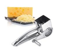 Rotary Cheese Grater, Cheese Shredder Cabbage Shredder Rotate Cheese Shredder Box Grater Manual Cheese Grater Hand Crank Graters for Kitchen