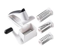 Rotary Cheese Grater, Hand Crank Cheese Grater, Portable Cheese Car with Handle, Manual Hand Crank Cheese, Shredder for Fresh Cheese, Multifunctional Rotary Cheese, Tyre Driver
