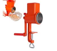 Rotary Cheese Grater - Portable Nut Grinder, Multi Function Cheese Shredder | Aluminum Alloy Hand Hand Grinder Milling Machine, Easy to Clean Manual Coffee Grinder with Clip Base for Corn Wheat