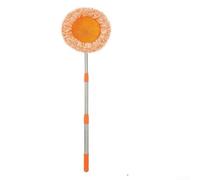 Rotary Cleaning Tool with Adjustable Length Rod for Residential Garage and Workshop Use on Glass Metal Tile and Painted Surfaces (105-150cm)