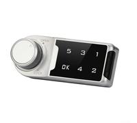 Rotary Combination Lock With Electronic Touch Interface For Mailbox And Entry Doors Featuring 4-Try Alarm Lockout(Horizontal 30mm)