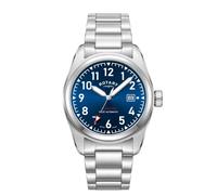 Rotary Commando Automatic Watch Men's Silver/Blue GB05470/52
