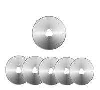 Rotary Cutter Blades 30 Pcs Rotary Cutter Blades 45mm Spare Replacement Cutting Blade with Case for DIY Patchwork Leather Sewing Accessories(28mm)