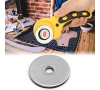 Rotary Cutter Refill Blades Alloy Steel Craft with High Sharpness Durability Wear-Resistant Replacement for Cutting Leather Fabric Paper More Tool