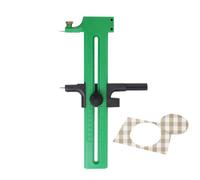 Rotary Cutter with Compass: professional circular cutter, versatile cutting tool for sheets of paper and cardboard, ergonomic handle, safe blade guide | perfect round cuts for making