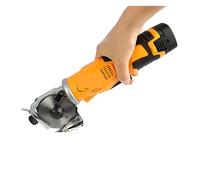 Rotary Cutting Machine, 16.8V Cordless Chargeable Electric Scissors Multipurpose Fabric Leather Cloth Tailors Round Knife Handheld