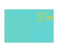 Rotary Cutting Mat: 42.5x27.5cm / 17x11in: Aqua