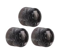 Rotary Electronic Control Potentiometer Knob Volume Control Knob 3Pcs Audio Knob Guitar Knob Switch Knob with Wrench(BLACK)