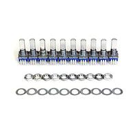 Rotary Encoder 10pcs 12mm Switch with Key