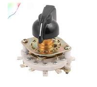 Rotary Encoder KCZ 1 Pole 6/7/8/9/10 Position Band Channel Switch Selector with Cap(1 Pole 9 Position)