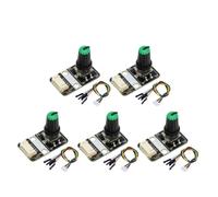 Rotary Encoder Sensor Output AB Phase Digital | Pulse Signal With Center Push Button, Block Shell & PH2.0 Interface(5pcs Rotary encoder)