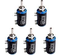 Rotary Encoder WXD3-13-2W 10K 100/220/470/680 ohm WXD3-13 2W Wirewound Multi-Turn Potentiometer 1K 2.2K 4.7K 5.6K 6.8K 47K 100K Rotary Switch Resistor elements (Size : 3.3K Ohm)