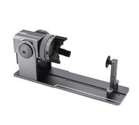 Rotary Engraving Module with Y-axis Rotary Roller Chuck, 6000R/min, 3-in-1 Jaw, for 1-130mm Cylinder Objects Like Wine Glass, Baseball Bat, and Rings