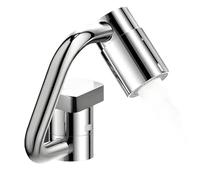 Rotary Faucet Extender - Replacement Head 1440 Degree 2 Modes Swivel Extension | Flèxiflow 1080° Adjustable Rotating Watering Can Head Adapter for Kitchen Bathroom Apartment