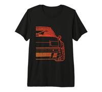 Rotary First Gen RX Race Car Red Tshirt Premium T-Shirt