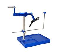 Rotary Fly Tying Vise Fishing Fly Tieing Tools Adjustable 360° Rotation Lure Making Fly Tying Station with Pedestal Base